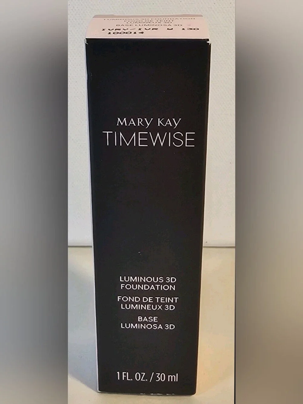 Mary Kay Timewise Luminous 3D Foundation - Ivory New In Box